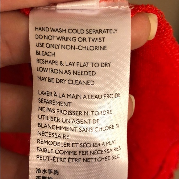 Free People Red Button Down Tunic Top Size M - Picture 4 of 6